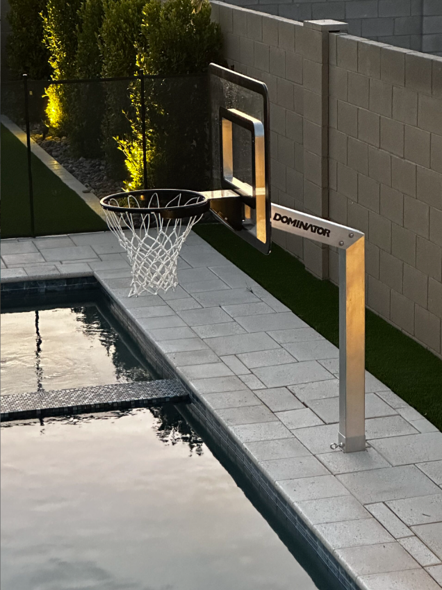 Dominator Aluminum Poolside In-Ground Basketball Hoop psh-1