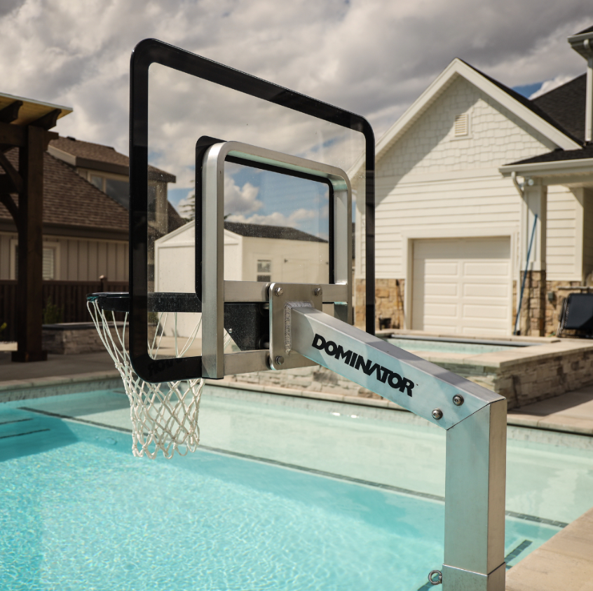 Dominator Aluminum Poolside In-Ground Basketball Hoop psh-1