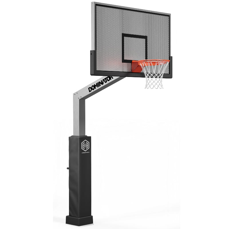 Dominator 72" Aluminum Shatter-Proof Backboard Adjustable Hoop 724-apa