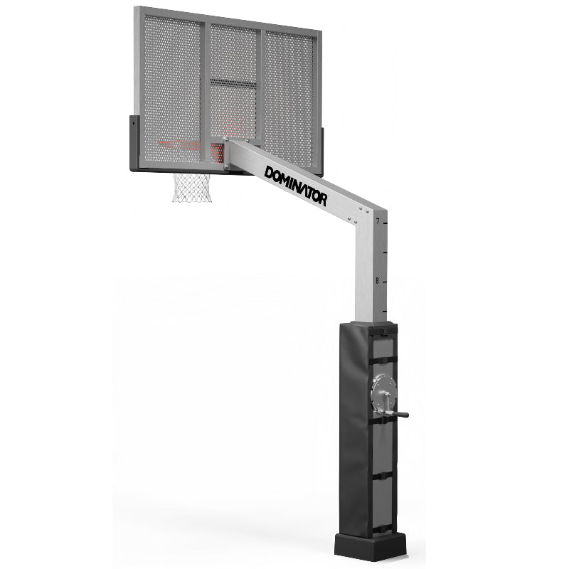 Dominator 72" Aluminum Shatter-Proof Backboard Adjustable Hoop 724-apa