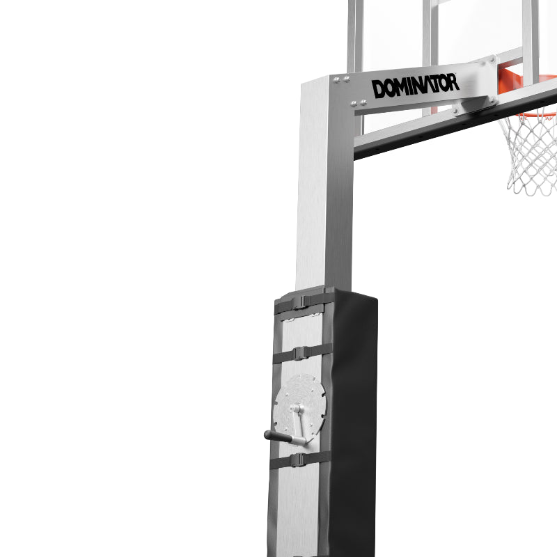 Dominator 60" Glass Backboard Adjustable Basketball Hoop 603-aa