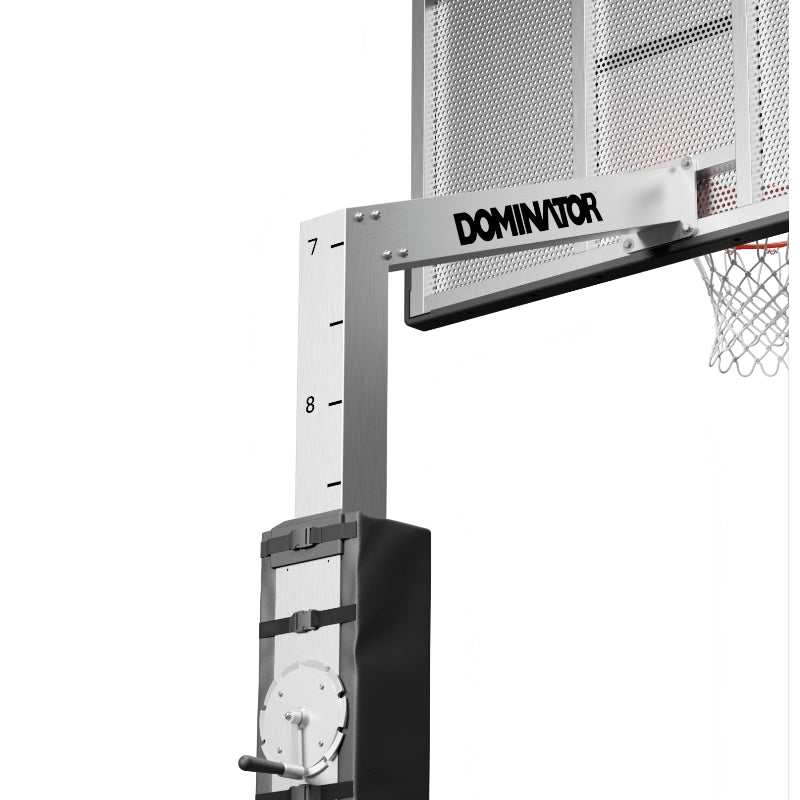 Dominator 72" Aluminum Shatter-Proof Backboard Adjustable Hoop 724-apa