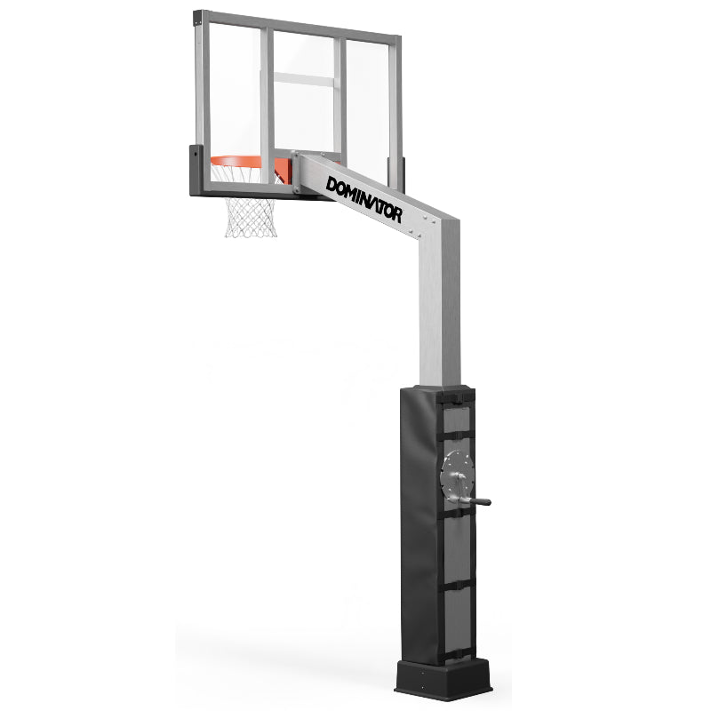 Dominator 60" Glass Backboard Adjustable Basketball Hoop 603-aa