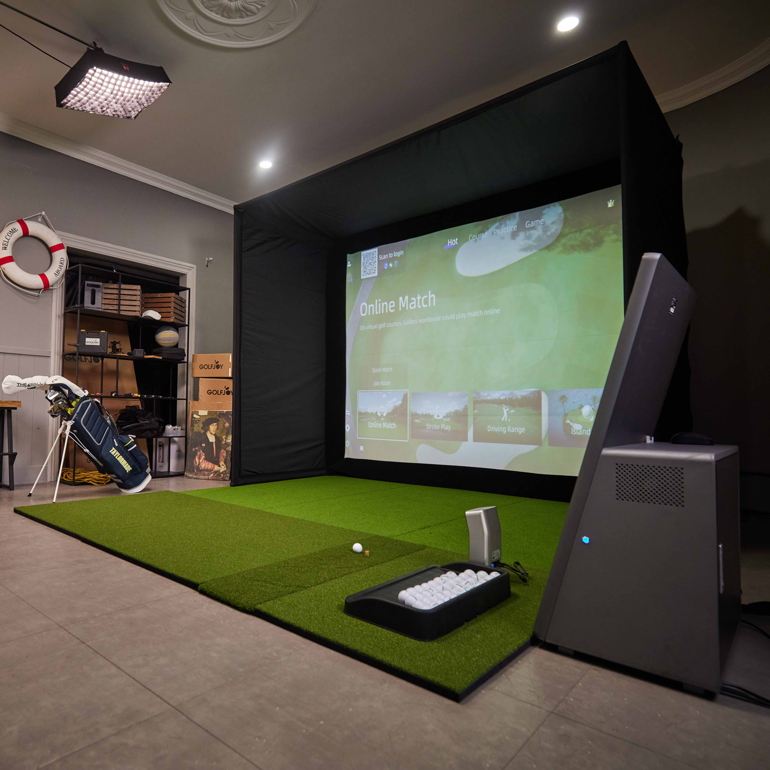 GOLFJOY Personal Golf Simulator P5 & P6